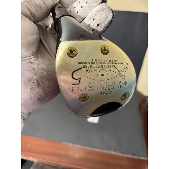 Vintage Ping Eye 2 Maple 5 Wood Refurbished with New Golf Pride Grip #51 - Picture 8 of 15